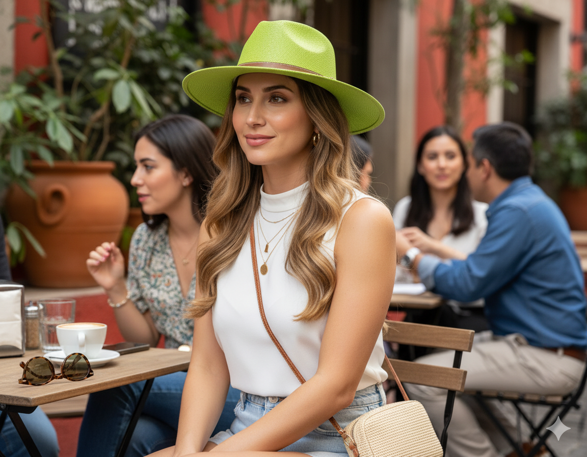 Sombrero panameño estructurado que eleva tu estilo con naturalidad elegante