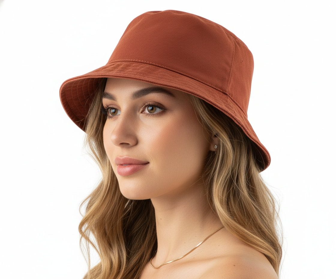 Sombrero bucket que ilumina tu look con frescura y actitud