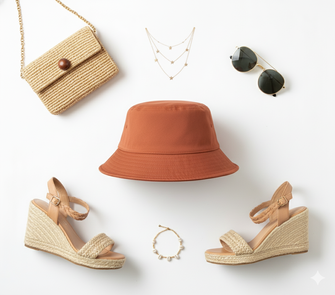 Sombrero bucket que ilumina tu look con frescura y actitud