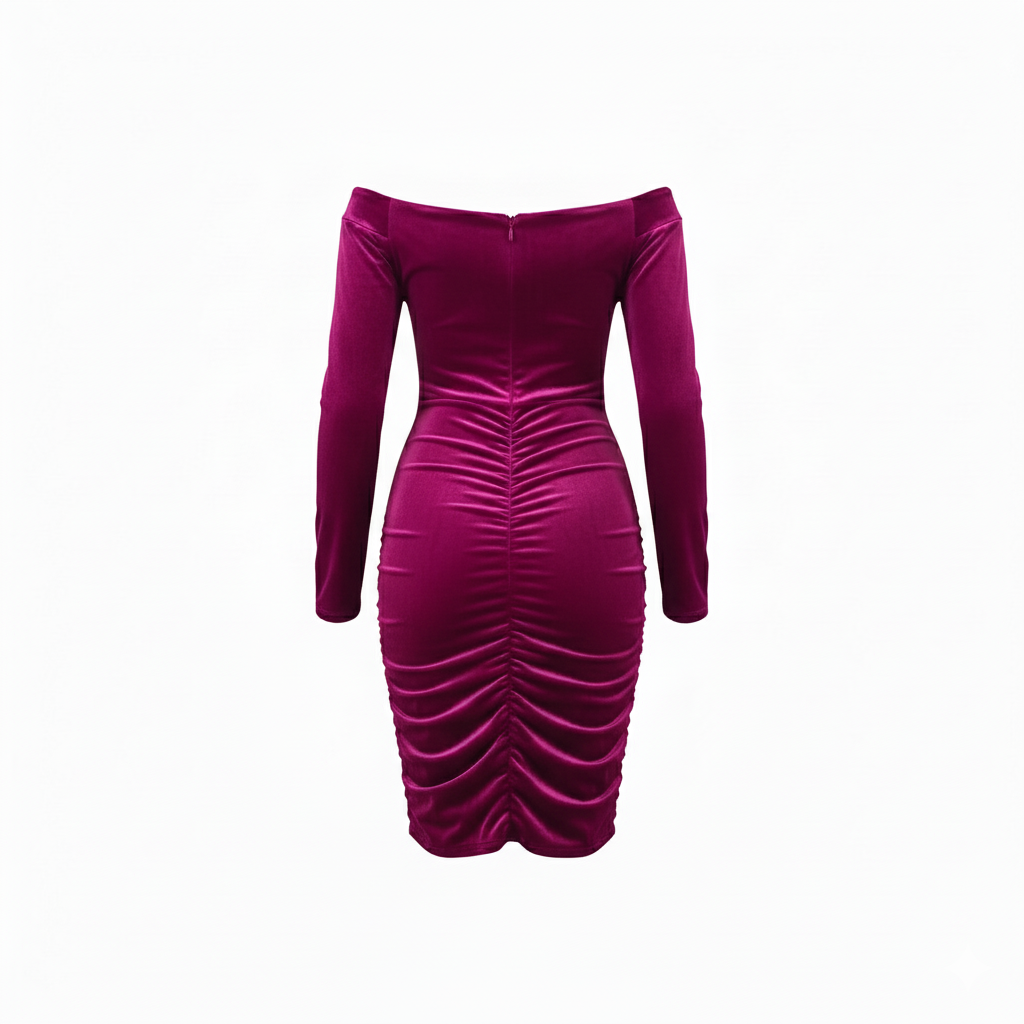 Vestido corte Chanel que moldea tu silueta con elegancia atrevida