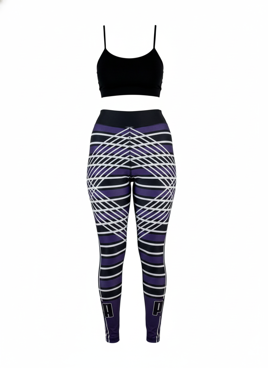 Conjunto deportivo con efecto Push Up que define tu figura con un diseño moderno