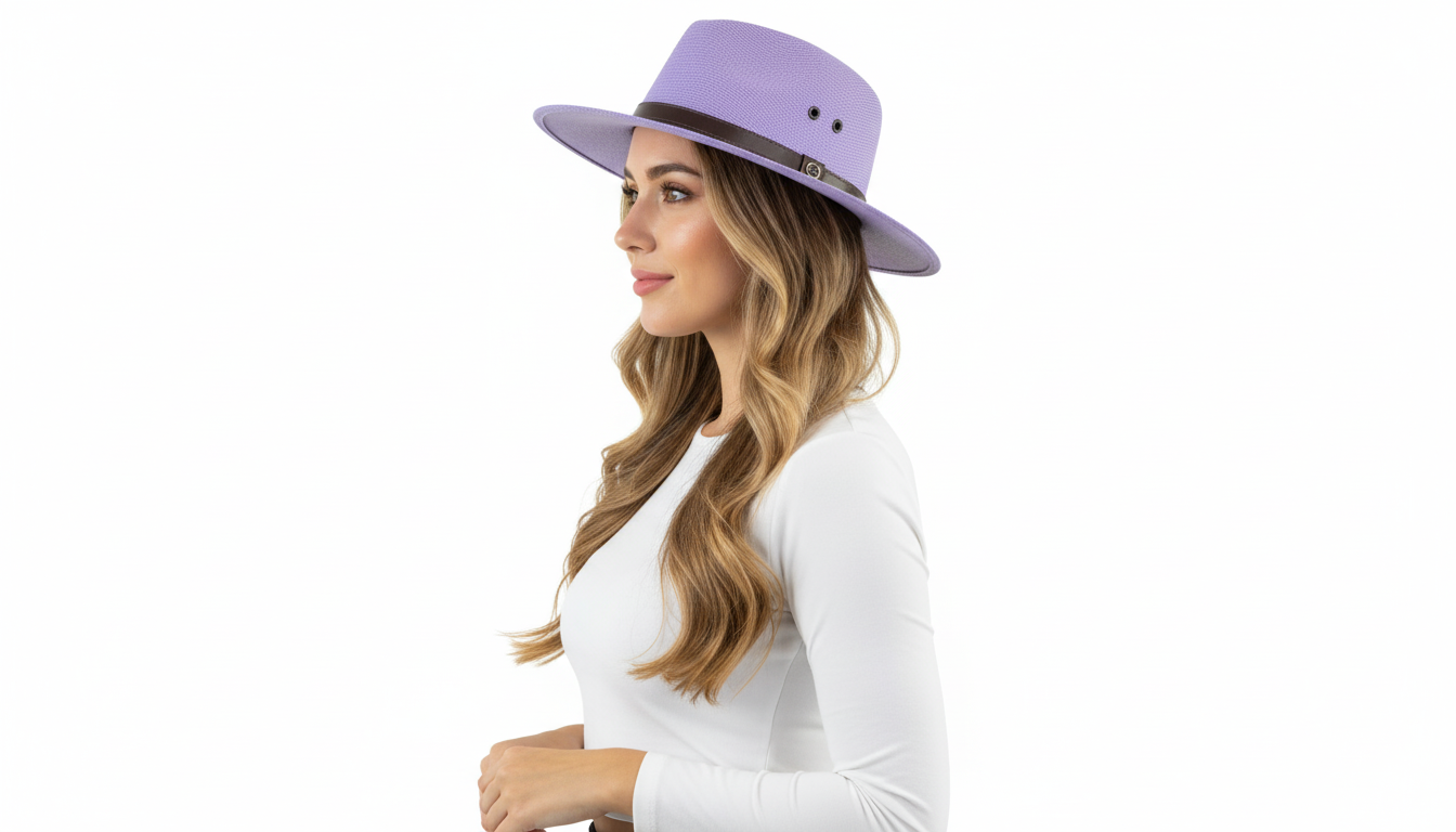 Sombrero panameño estructurado que eleva tu estilo con naturalidad elegante