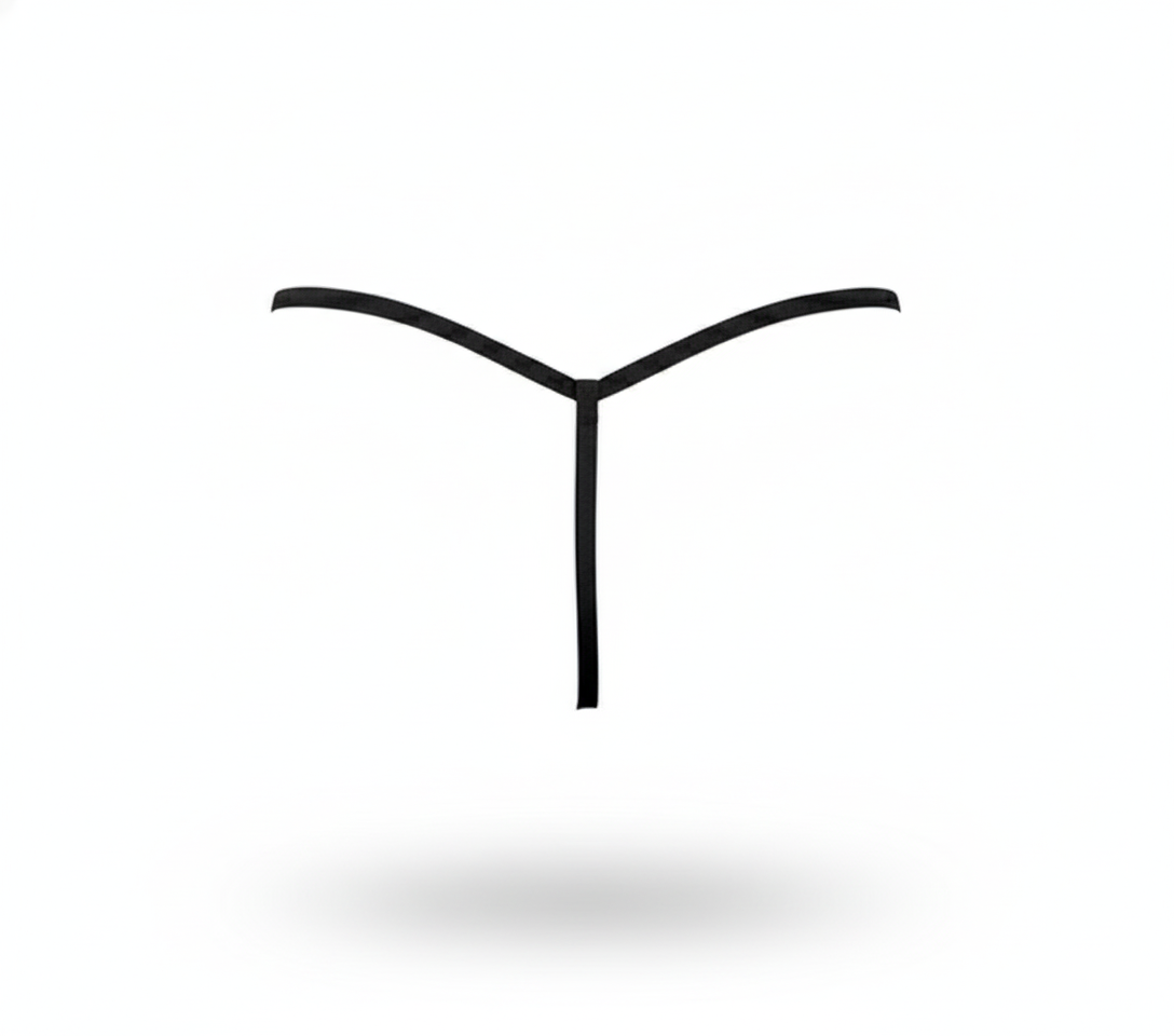 Micro tanga de hilo que eleva tu sensualidad con audacia felina