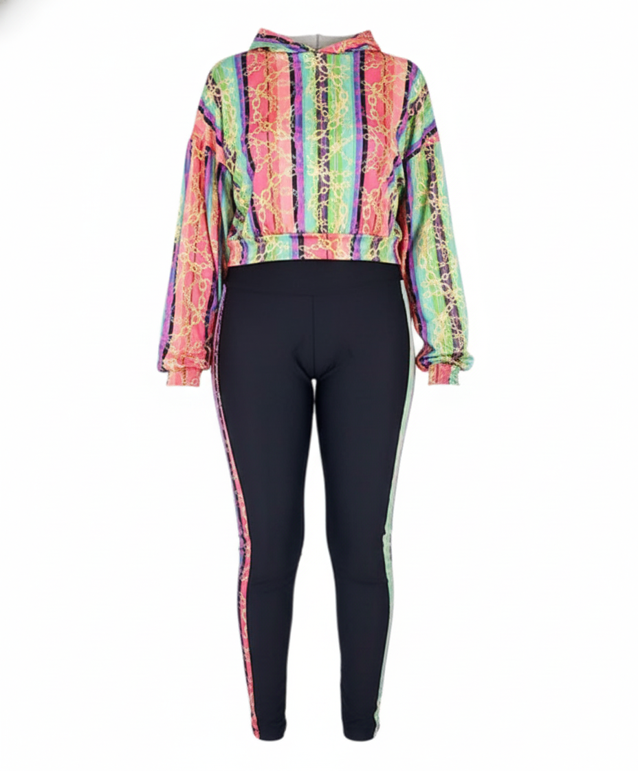 Conjunto casual con líneas que estilizan y realzan tu figura